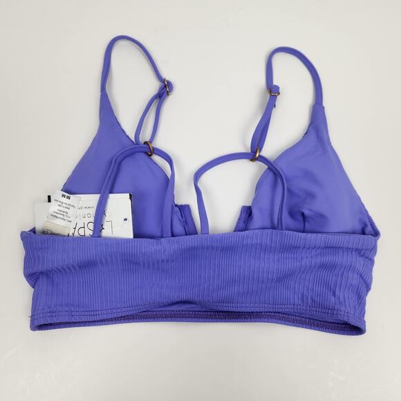 L*Space Siren Bikini Top in Amethyst Purple Size Medium NWT - Picture 5 of 7